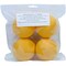 Handy Hands Decor Satin Covered Styrofoam Balls 3" 4/Pkg-Bright Gold